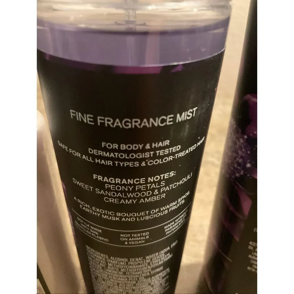 Bath and Body Works BLACK AMETHYST 4 Piece Set - Picture 3 of 5